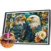 Diamond Painting-DIY Full Round Drill Eagle(40*60CM)