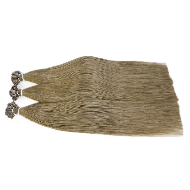 Pre-Bonded Flat Tip Hair #8 Ash Brown 100gram Per Pack