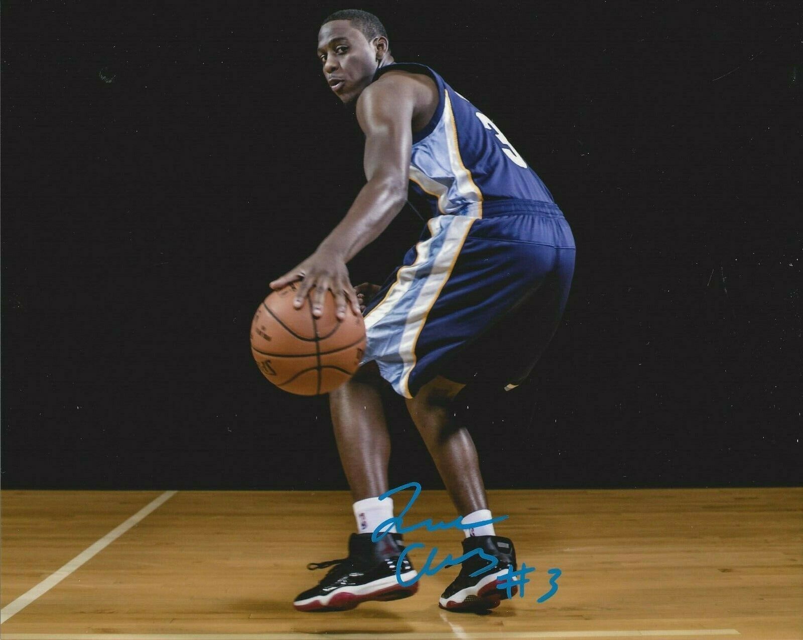 Jordan Adams Autographed 8x10 Memphis Grizzlies#S1221