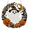 Pendentif de peinture en diamant 2D plat 2D pour d&eacute;coration murale 24 cm