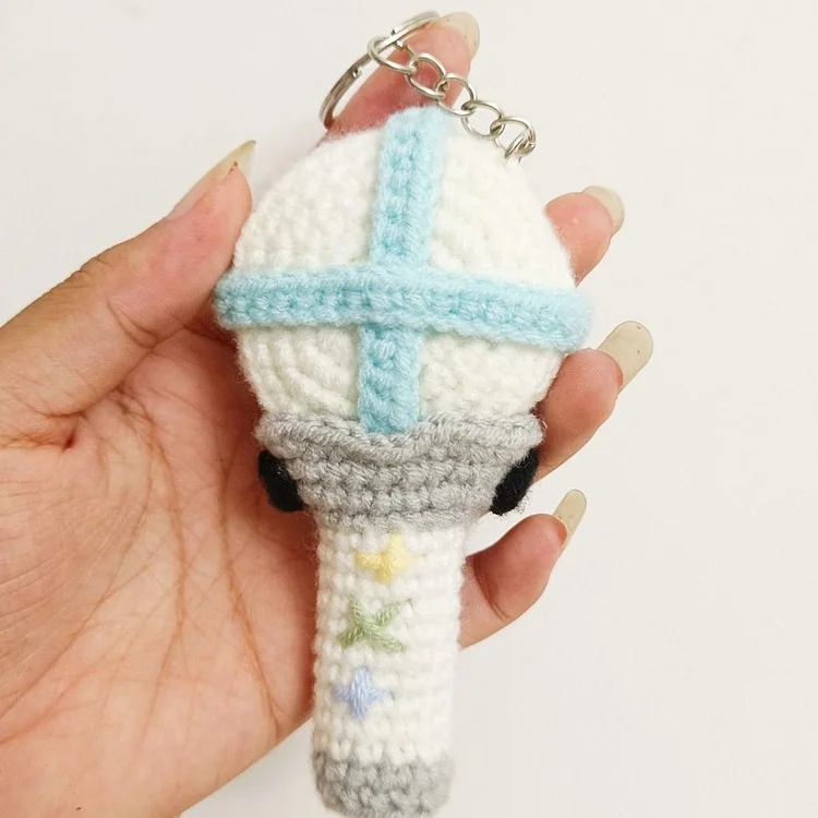 Twice lightstick cover: Crochet pattern