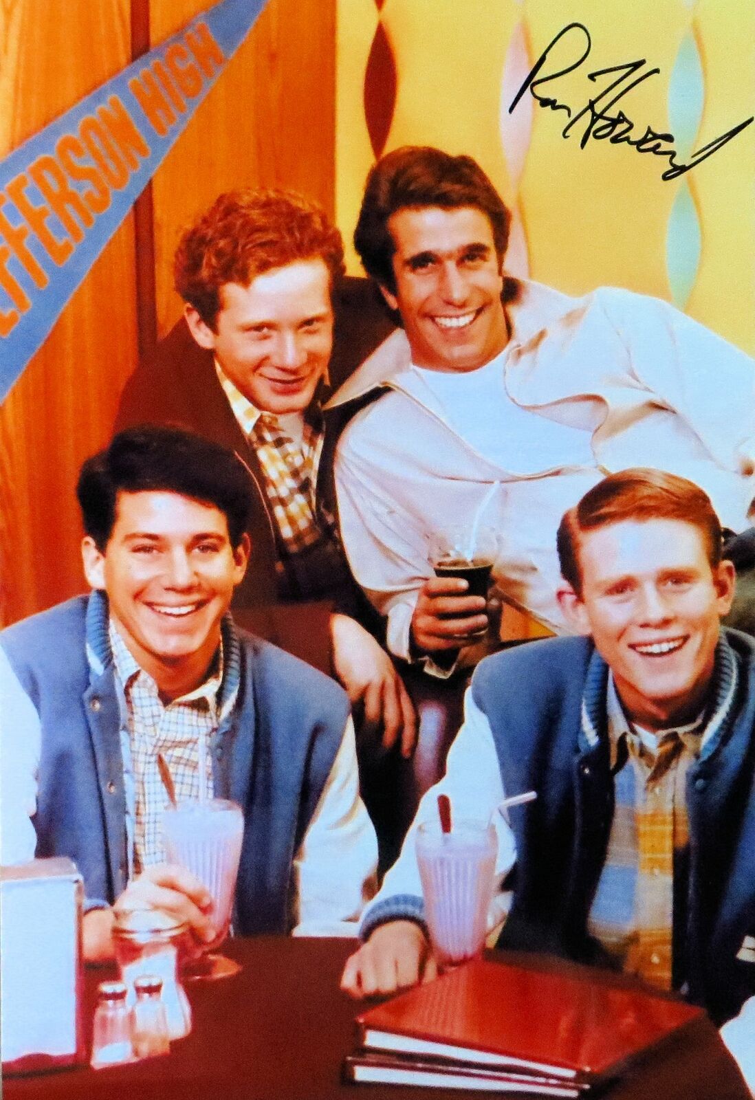 Ron Howard Signed Autographed 10X15 Photo Poster painting Happy Days Richie Cunningham w/COA