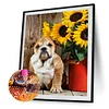 Diamond Painting -DIY Full Square Drill Dog