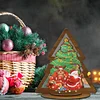 >SALE<Wooden Christmas Table Top Diamond Painting Ornament Kits Xmas Home Decor (G)