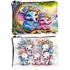 2pcs DIY Diamond Art Diamond Dot Card Pack Diamond Painting Coin Pouch (Elephant)