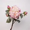 14cm Large Burn Edge Peony Artificial Flower