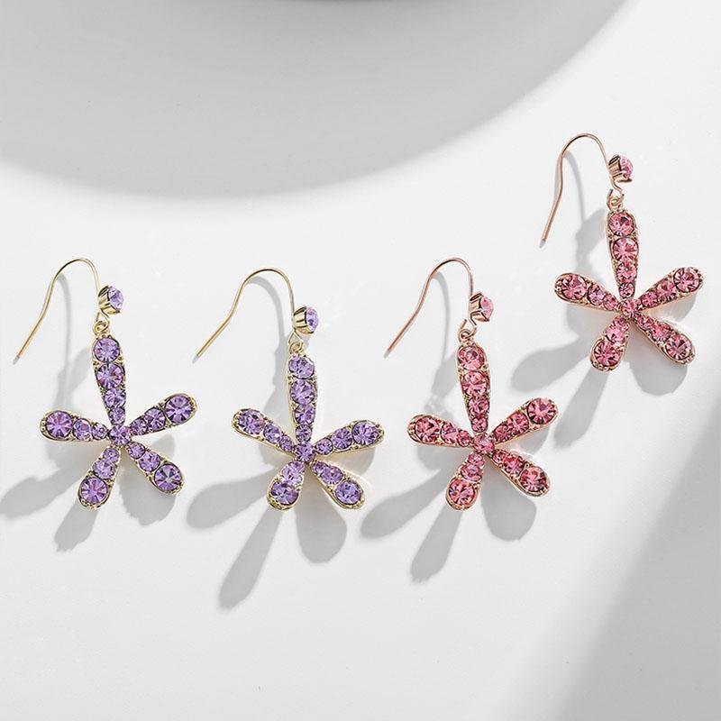 Retro Fashion Flower Earrings- Fabulory