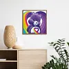 DIY Diamond Painting Full Round Drill Cartoon Nursing Bear Mosaic (NH2007)