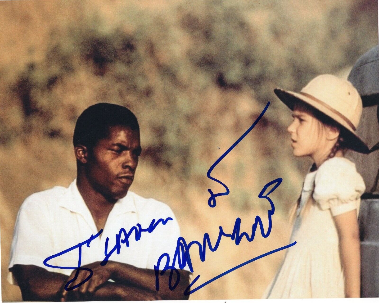 Isaach De Bankole Signed 8x10 Photo Poster painting w/COA Black Panther Mother Of George