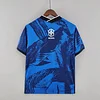 2022 Brazil Classic Blue Football Shirt 1:1 Thai Quality