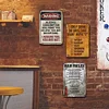 [US Local Warehouse]3PCS Beer Word - Vintage Metal Signs Set - 30*40cm