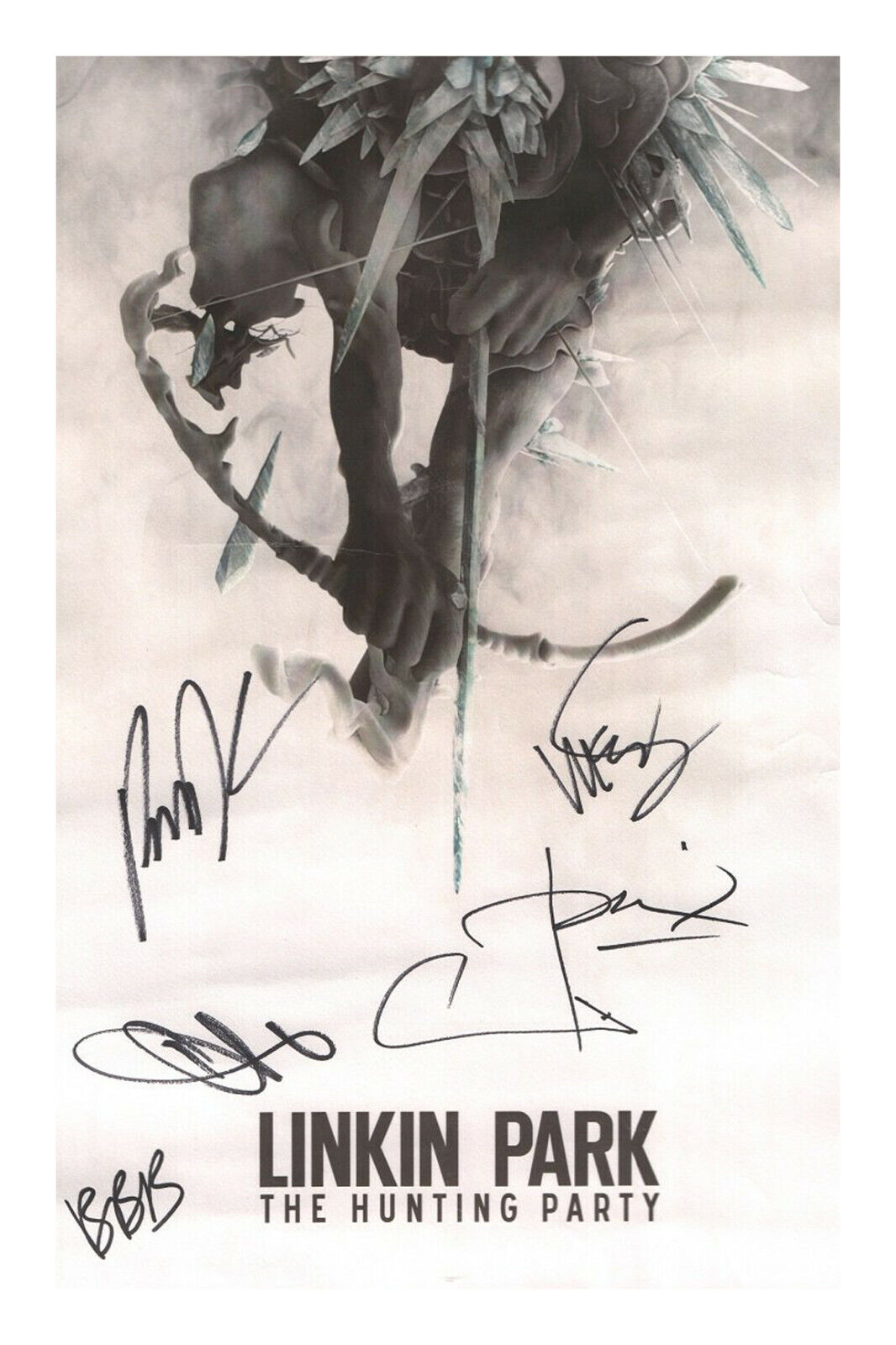 Linkin Park Signed A4 Photo Poster painting Print Autograph Music Band