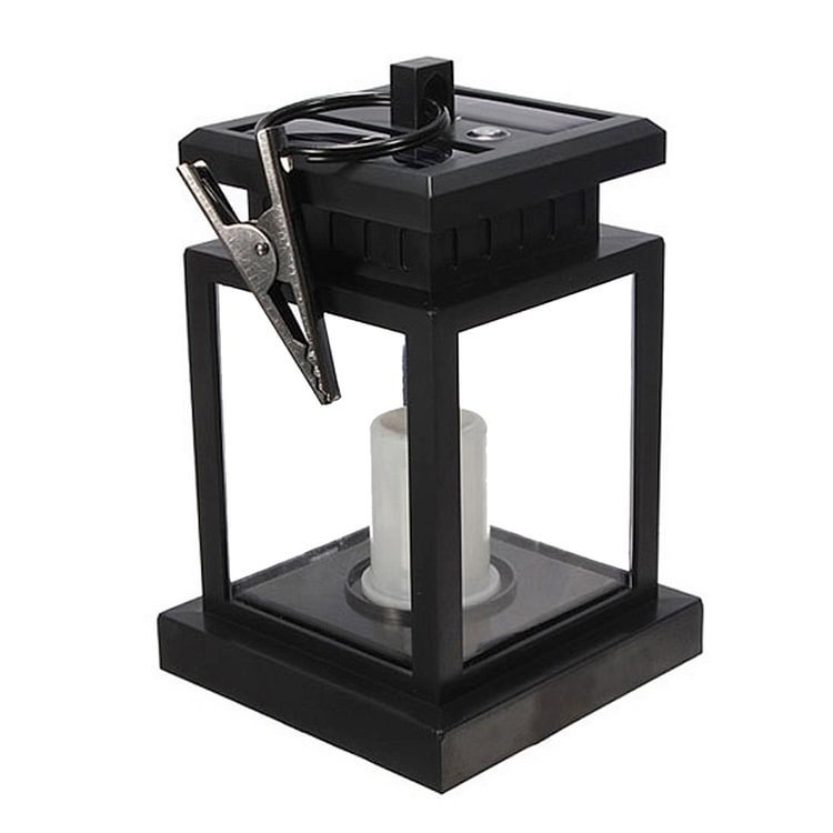 Solar Powered Candle Lights LED Camping Outdoor Lanterns Pavilion Light