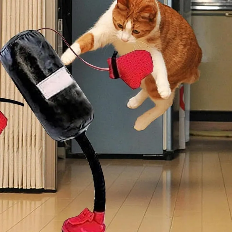 Yopoll Interactive Cat Punching Bag Toy