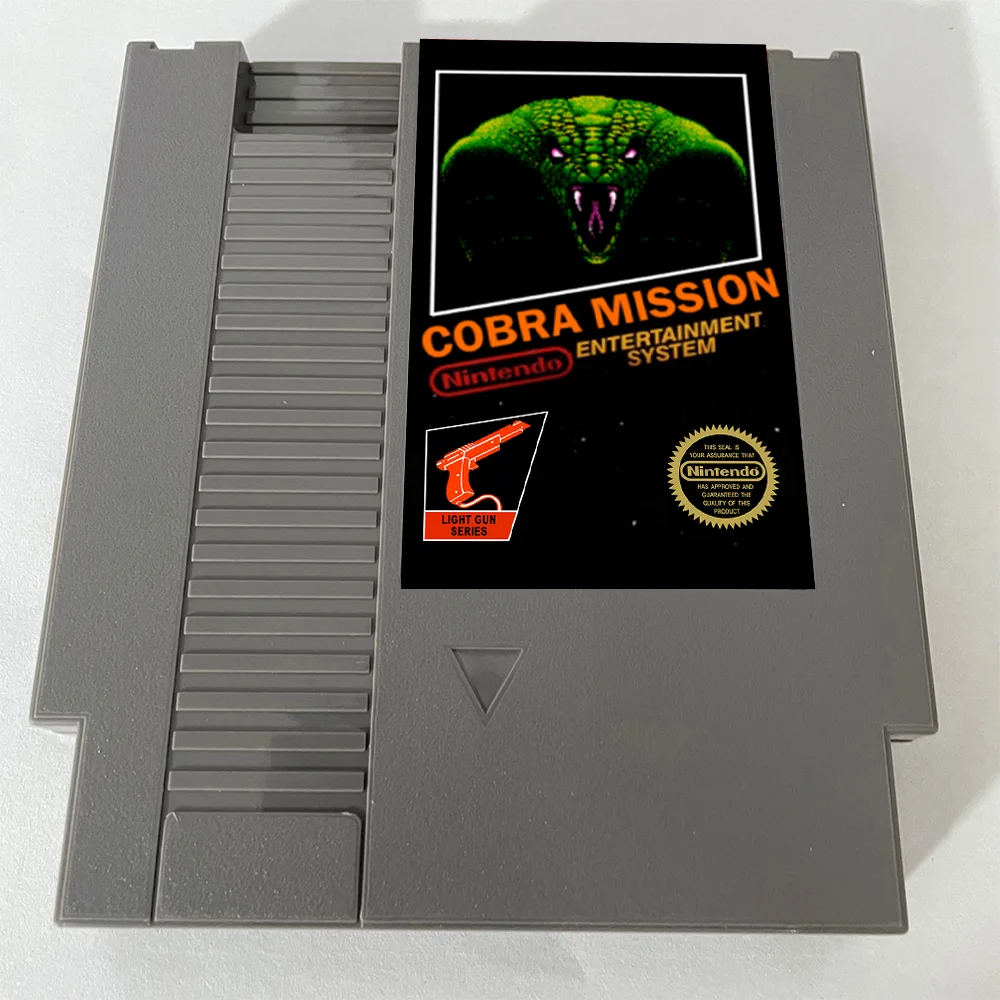 Cobra Mission NES For Nintendo Entertainment System Console - 8 Bit Game Cartridge