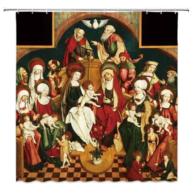 

Shower Curtain – Son of God Jesus Christ-180*180cm, 501 Original