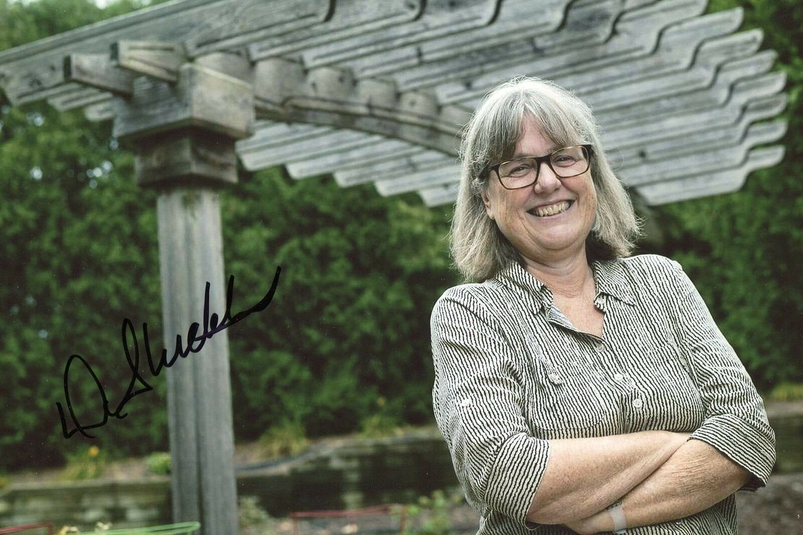 Donna Strickland NOBEL PRIZE PHYSICS 2019 autograph, signed Photo Poster painting