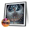 Jupe de danse fille-sp&eacute;cial en forme de peinture de diamant-30 * 30cm