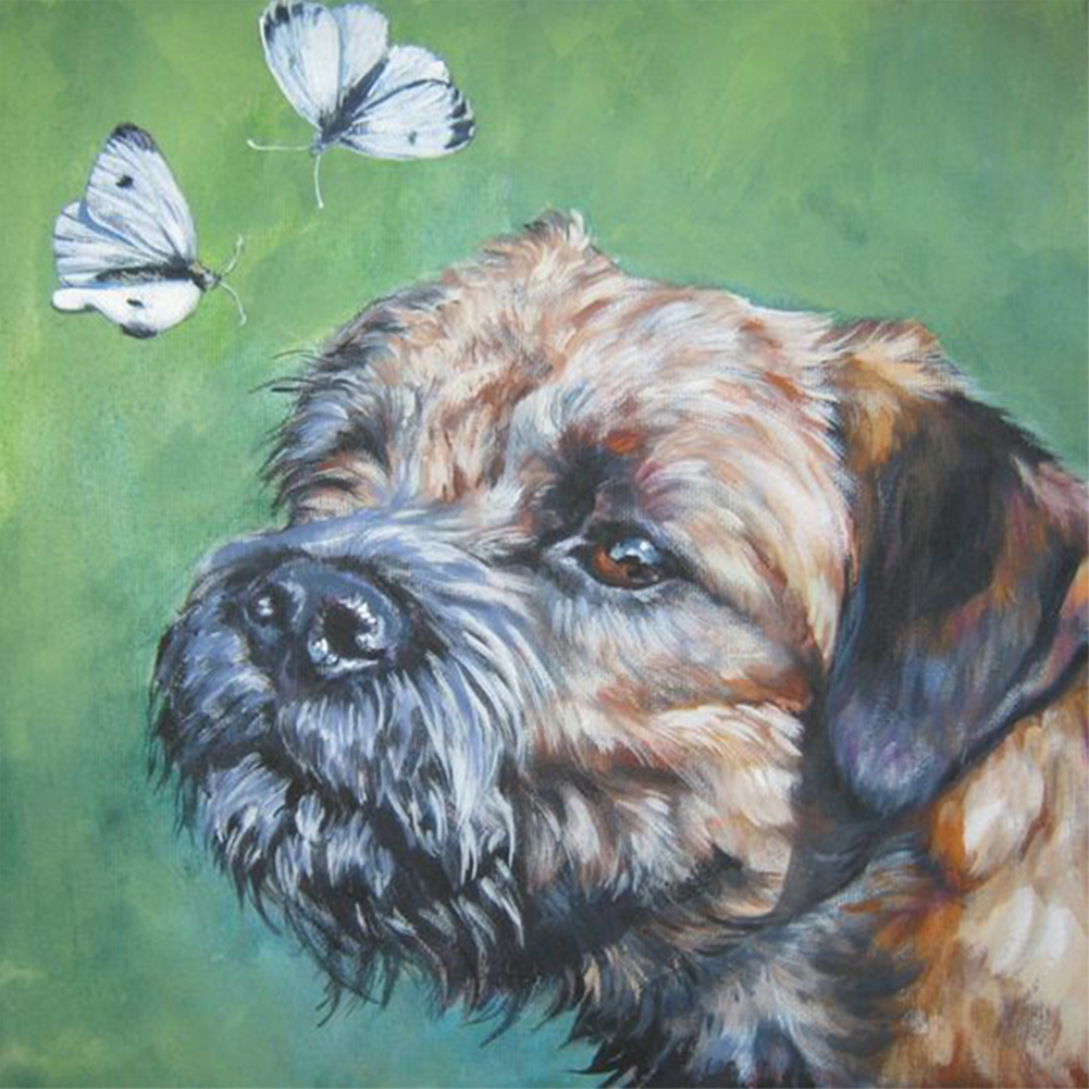 

Puppy - Round Drill Diamond Painting - 30*30CM, 501 Original