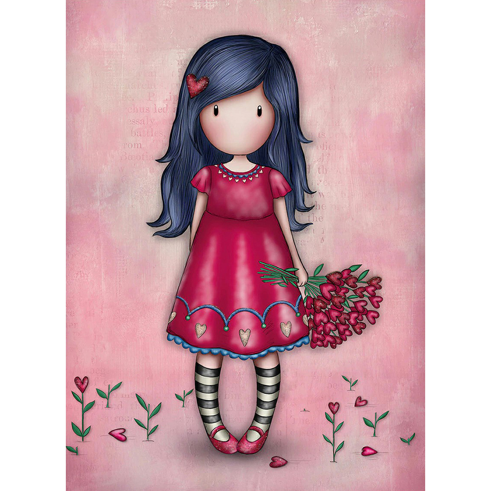 

30*40CM - Goliath Doll - Round Drill Diamond Painting, 501 Original