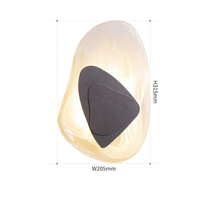 Creative Crystal Wall Lamp Bedside Bedroom Art Wall Lamp