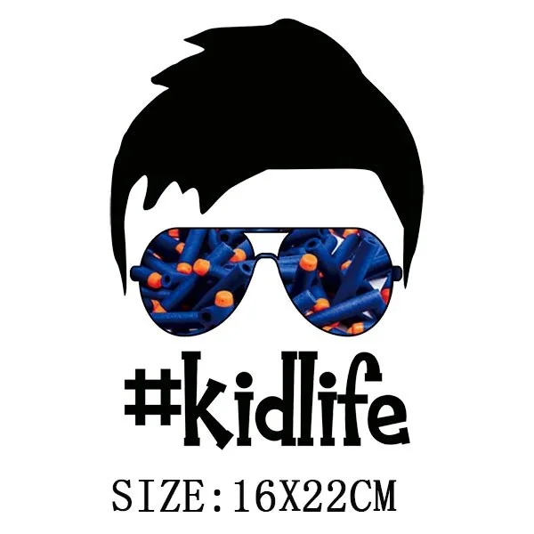 Mom&Baby Thermal Sticker On T-shirt DIY Washable Patch On Clothes Fashion Design Iron On Transfer For Hoodies Bag Decor Applique