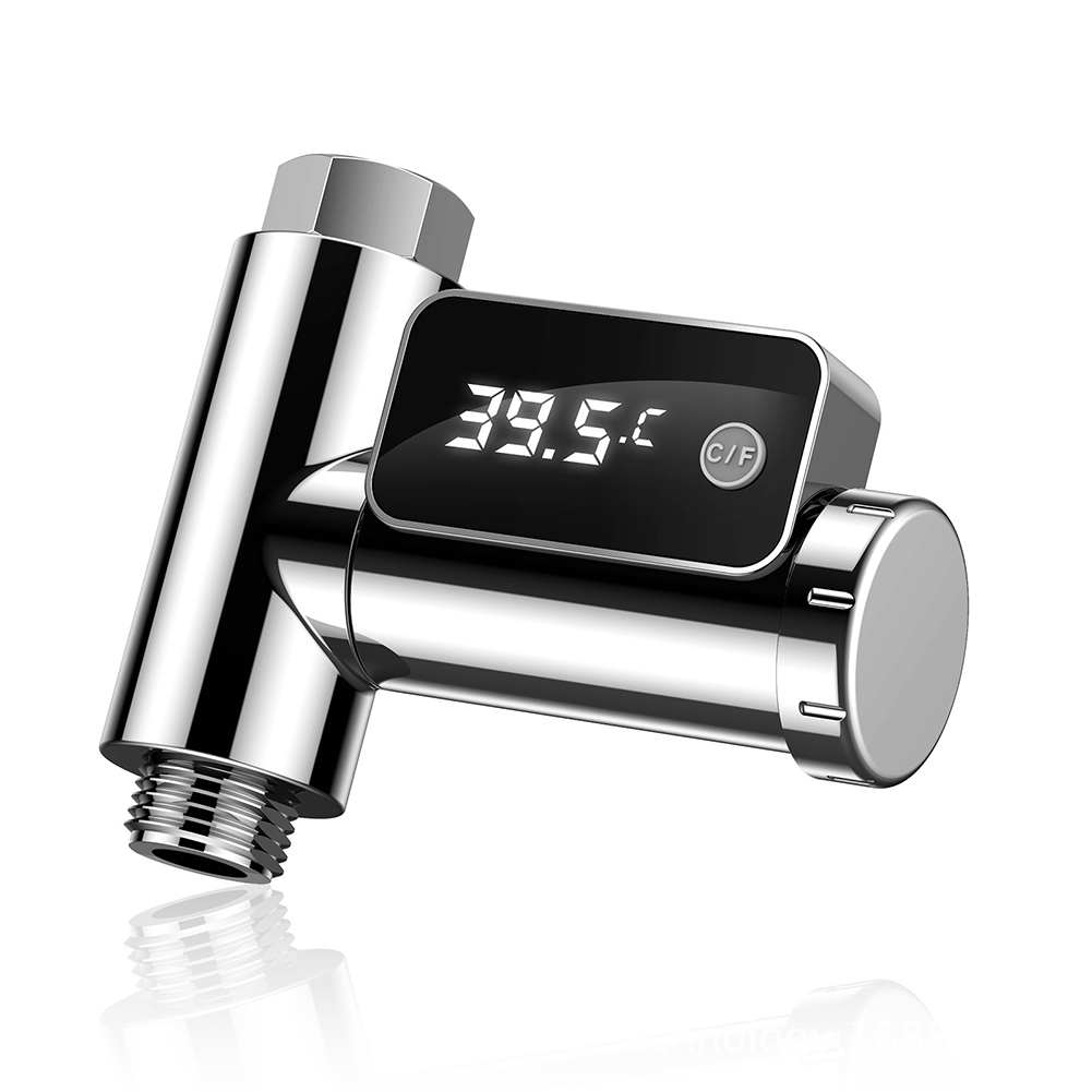 

LED Water Temperature Thermometer Shower Celsius/Fahrenheit Display Sensor, 501 Original