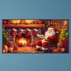 (60*30cm)Santa -  Full Round Drill Diamond Painting