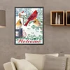 Diamond Painting-DIY Full Round Drill Christmas Cardinal