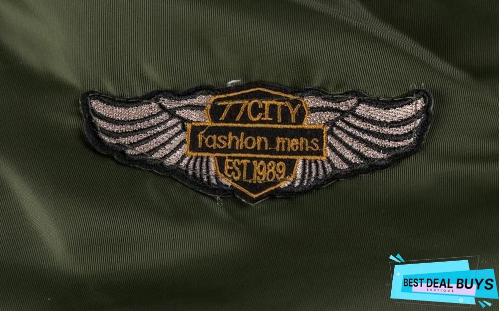 Men's Bomber Pilot Jacket Winter Parkas Army Military Motorcycle Jacket Cargo Outerwear Air Force Army Tactical Coats