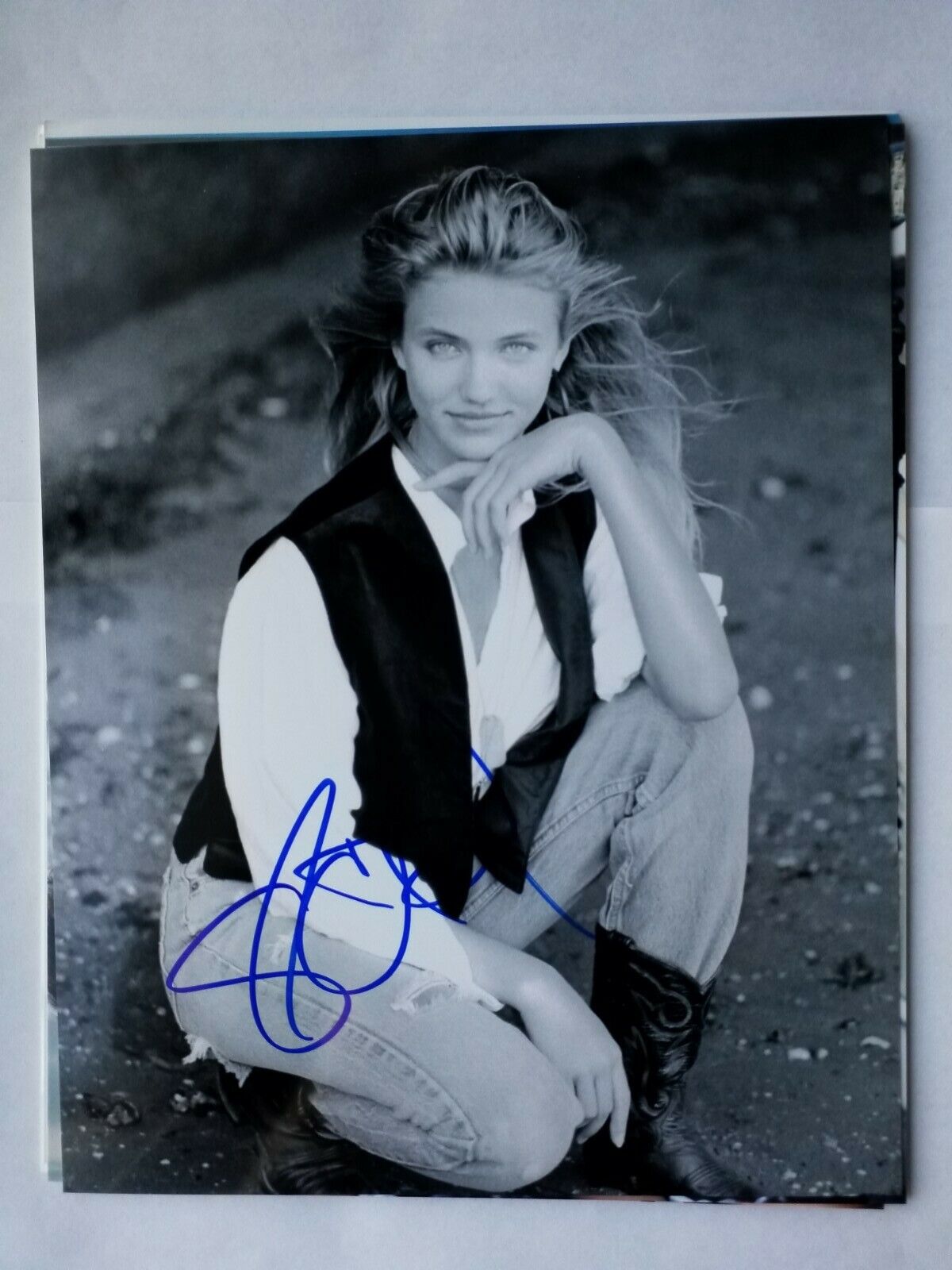 Autographed Cameron Diaz Authentic Signed 8 x 10 Photo Poster painting Excellent Condition