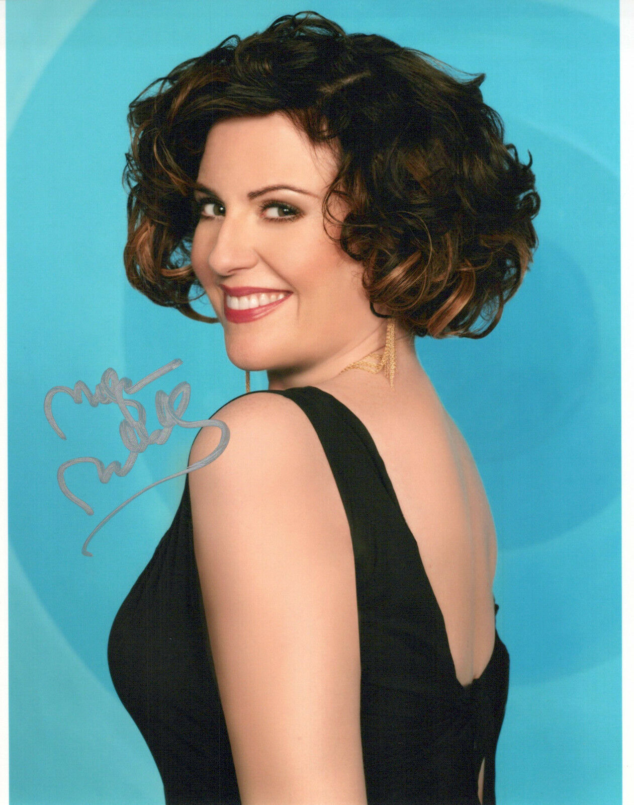 Megan Mullally glamour shot autographed Photo Poster painting signed 8x10 #2