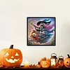 Diamond Painting - Partial Special Shaped Drill - Halloween Witch(Canvas|30*30cm)