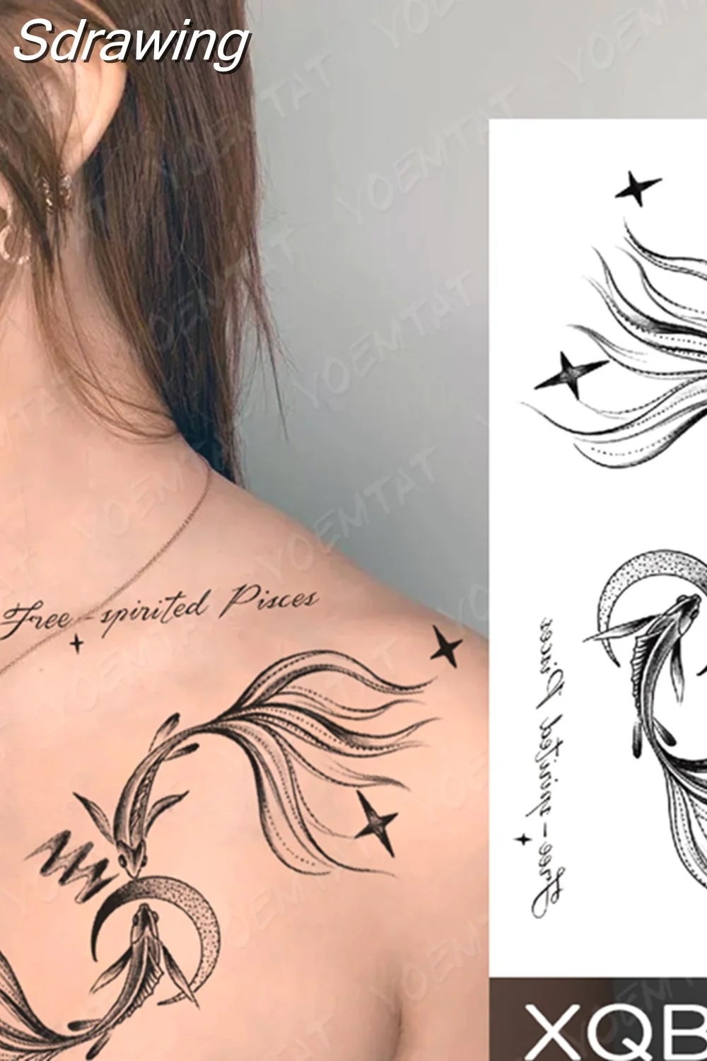 Sdrawing Temporary Tattoo Sticker Butterfly Flower Totem Flash Tatto Y2k Style Body Art Arm Leg Waist Fake Tatoo Men Women