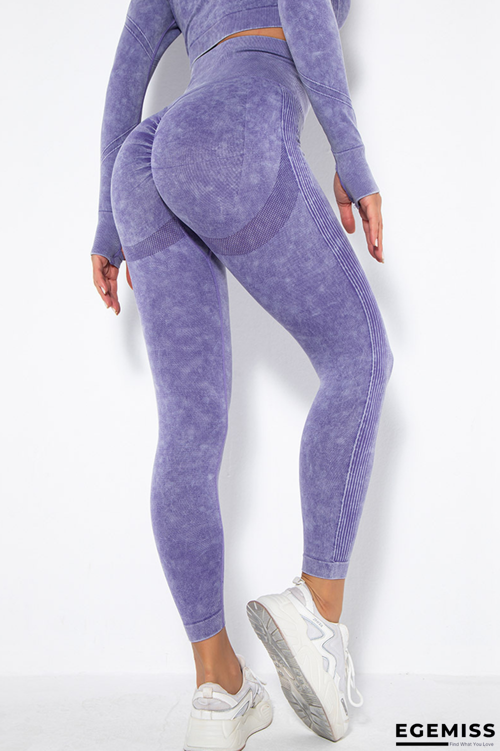 Purple Street Sportswear Solid Patchwork | EGEMISS