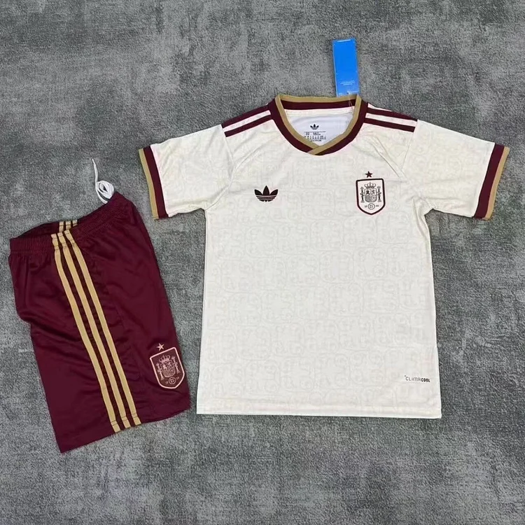 Kids Spain 2026 World Cup Away Jersey