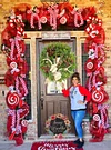 🎁Christmas Antler Wreath-Designer wreath🎁 all trending in 2023⭐⭐-mysite-Adracos