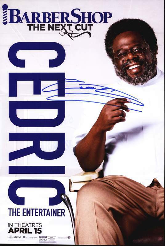 Cedric the Entertainer authentic signed 10x15 Photo Poster painting |CERT Autographed A000256