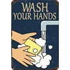 Wash Your Hand - Metal Tin Signs(8*12Inch/12*16Inch)