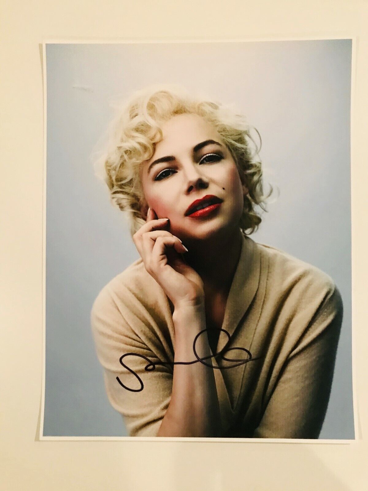 Michelle Williams My Week With Marilyn autographed Photo Poster painting signed 11X14 #1 Monroe