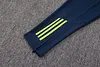Joyfball 2025/2026 Real Madrid Half-Pull Training Suit Royal blue Football Shirt 1:1 Thai Quality