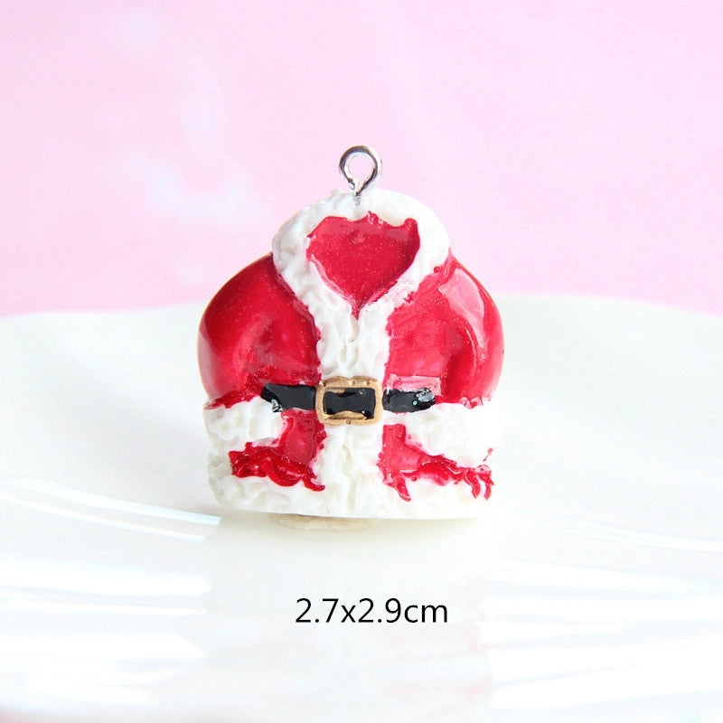 1 Piece Resin Christmas Tree Santa Claus Christmas Socks