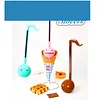 New electronic music tadpole can play electric guitar toy music portable adjustable English version electronic erhu synthesizer