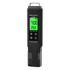 5 in 1 Digital Water Quality Tester Pen Salinity PH Temp EC and TDS Meter