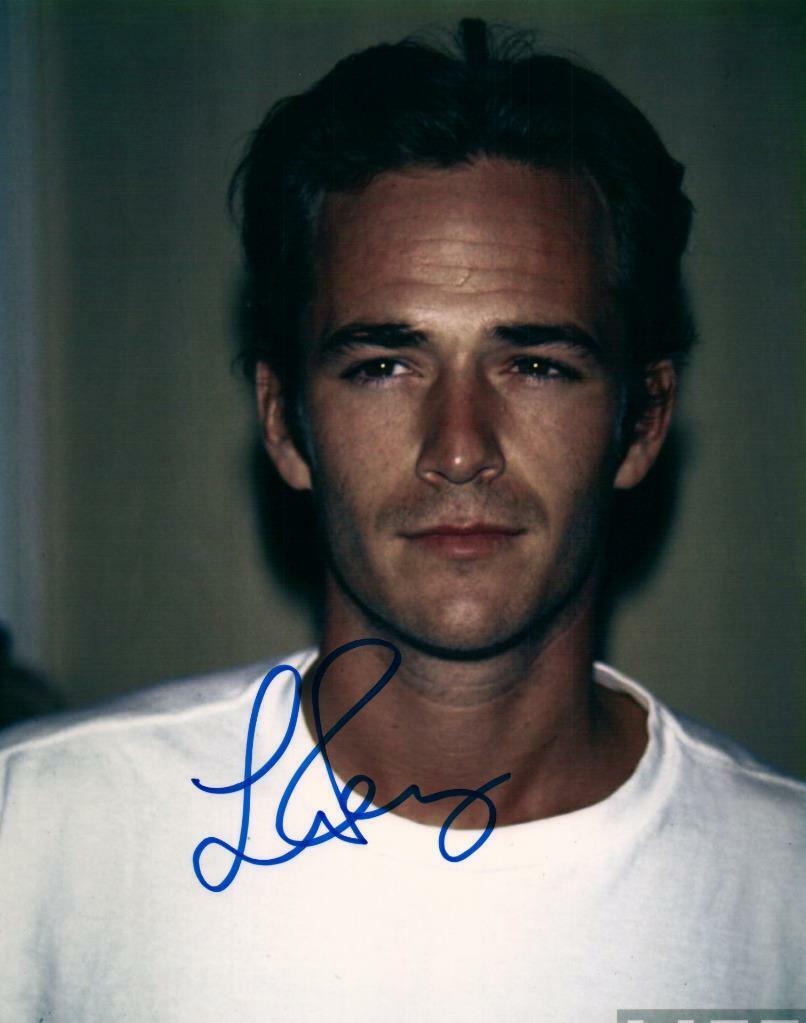 Luke Perry signed 8x10 Photo Poster painting autograph Picture autographed and COA