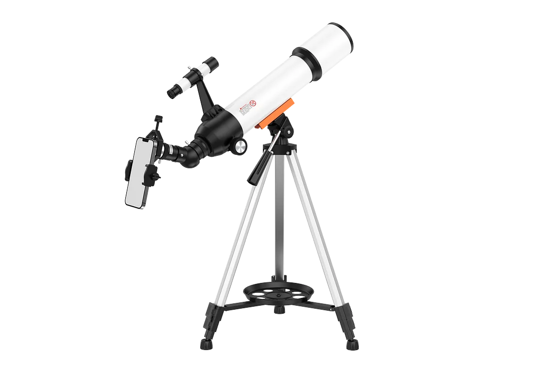 BEBANG Refractor Telescope, 70mm Aperture 500mm for for Kids & Adults, Portable Travel Telescope with Phone Adapter, Carrying Bag