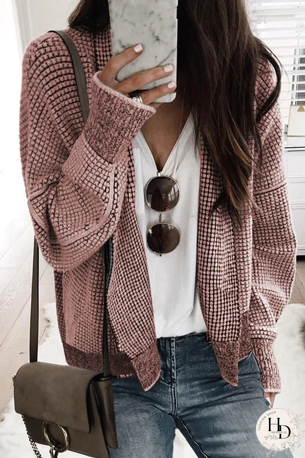 Versatile Long Knit Cardigan