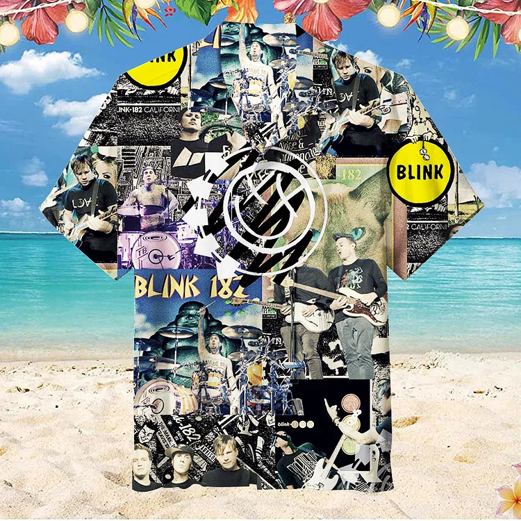 Blink-182 |Unisex Hawaiian Shirt
