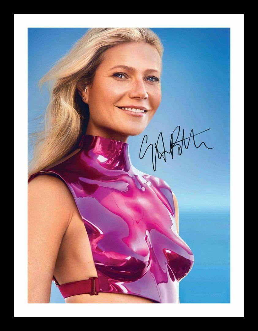 Gwyneth Paltrow Autograph Signed & Framed Photo Poster painting 1