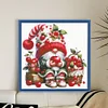 (US Only)Gnome Design DIY Bead Embroidery Kit 40x39cm 9CT Cross Stitch Kit for Home Decor